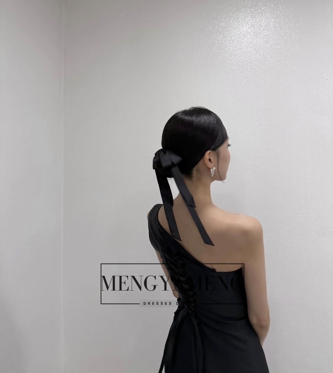 ZHUISHU One Shoulder Black Eve - Modern Korean Lifestyle ulasan dan harga