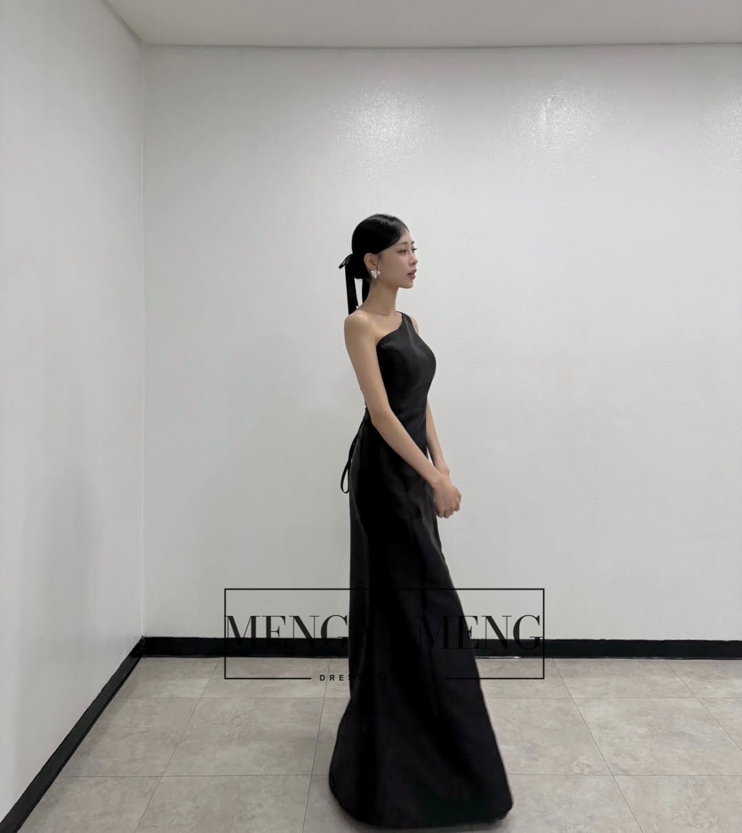 ZHUISHU One Shoulder Black Eve - Modern Korean Lifestyle ulasan dan harga